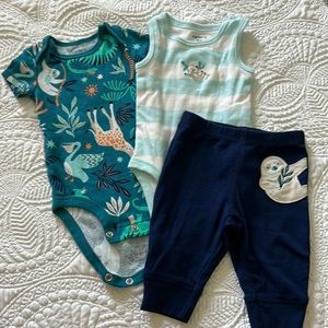 🍄3 for $30🍄 bundle for discount Carters 3 piece outfit